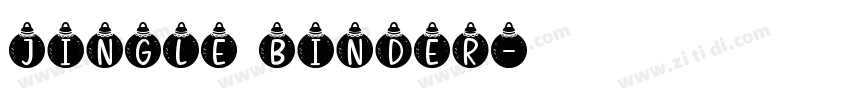 Jingle Binder字体转换